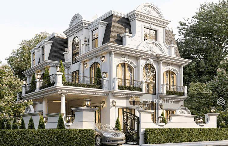 [ dinh thự phiên bản giới hạn ] lô góc 600m2, mặt công viên. tân cổ điển.