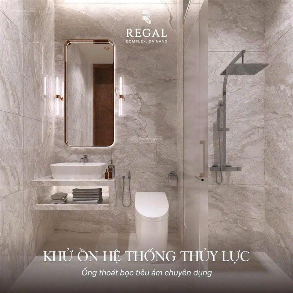 Tận hưởng chất sống xa xỉ tại regal complex 2pn 83,3m view sông kề biển, full nội thất liền tường