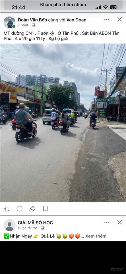 Bán nhà mặt phố 60m2, 7,3 tỷ tại dc13, sơn kỳ, tân phú, tp.hcm chính chủ, giá ưu đãi