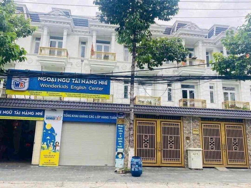 Bán nhà 3 lầu mặt tiền Võ Thị Sáu khu Hoàng Hùng. Dĩ An