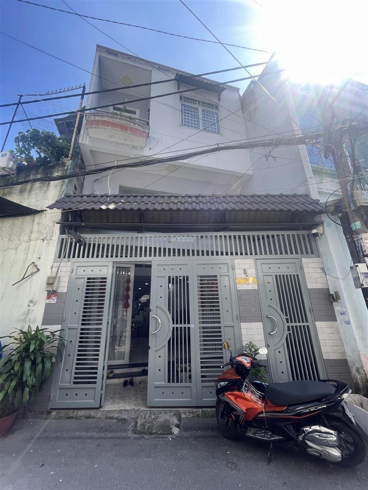Bán nhà 3 tầng (3pn, 3wc) 59m2 tại trịnh đình trọng, phú trung, q.tân phú, hẻm 6m thông.