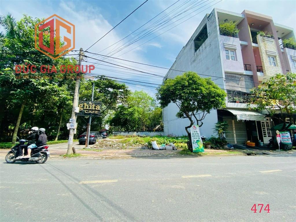 Bán đất góc 2 mặt tiền đường d12 khu dân cư d2d 1 sẹc đường võ thị sáu sổ hồng 216m2 giá 23 tỷ