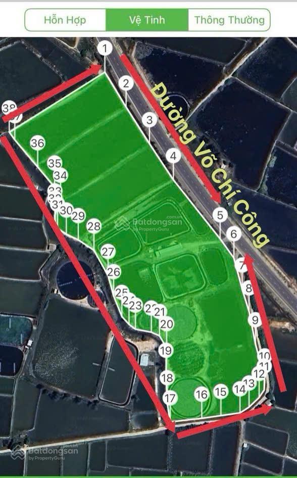 Bán đất 32.500m2 đường võ chí công, sát kcn chu lai, gần cảng chu lai, sân bay giá 1.2tr/m2
