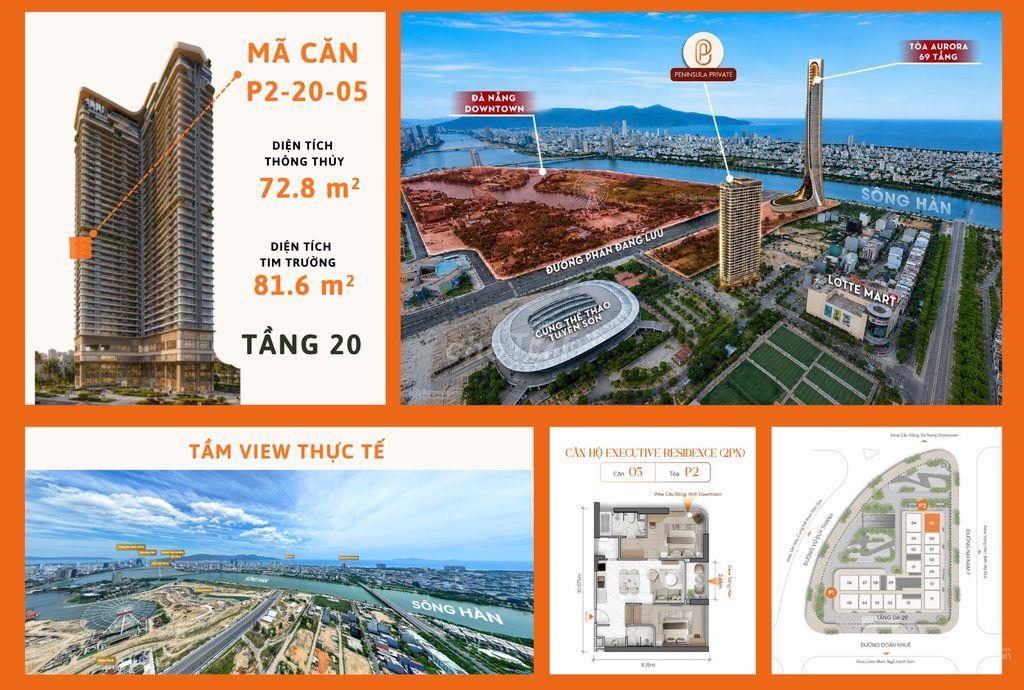 P2-20.05 PENINSULA PRIVATE: SỞ HỮU CĂN 2PN - CHỈ CẦN 25% VỐN