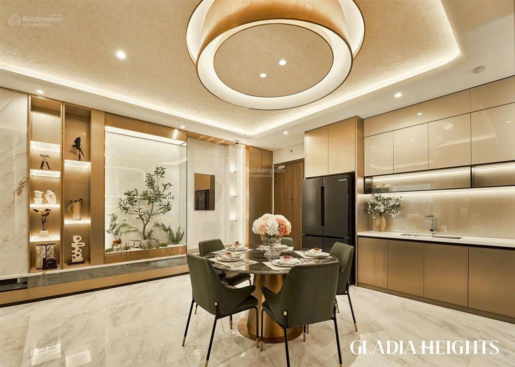Bán căn hộ gladia heights 2pn, 85m2, tháp b1, nội thất cơ bản cao cấp, giá 7,36 tỷ