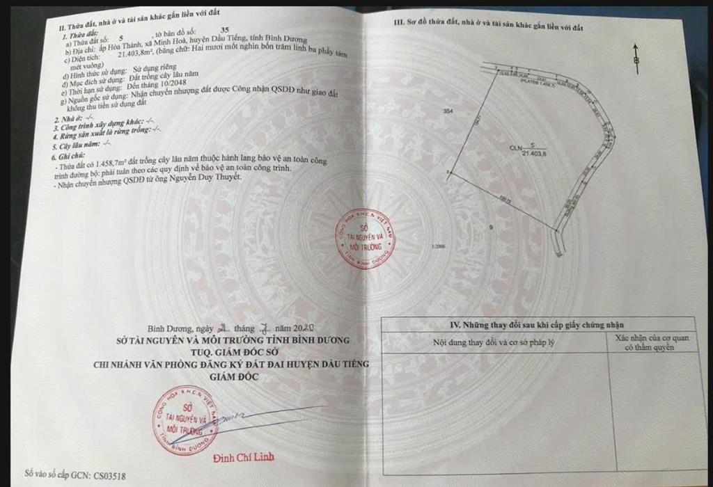 BÁN ĐẤT MINH HÒA, DẦU TIẾNG, BÌNH DƯƠNG – GIÁ TỐT