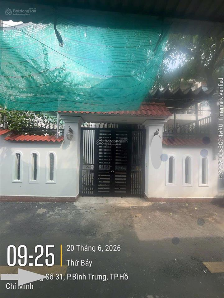 Biệt thự mini ngang 7m sân ô tô riêng đất gần 118.7m2 tại bình trưng