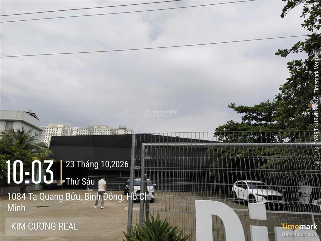 Bán 2300m2 nhà xưởng tại 1084 tạ quang bửu, quận 8 giá chỉ 120 tỷ