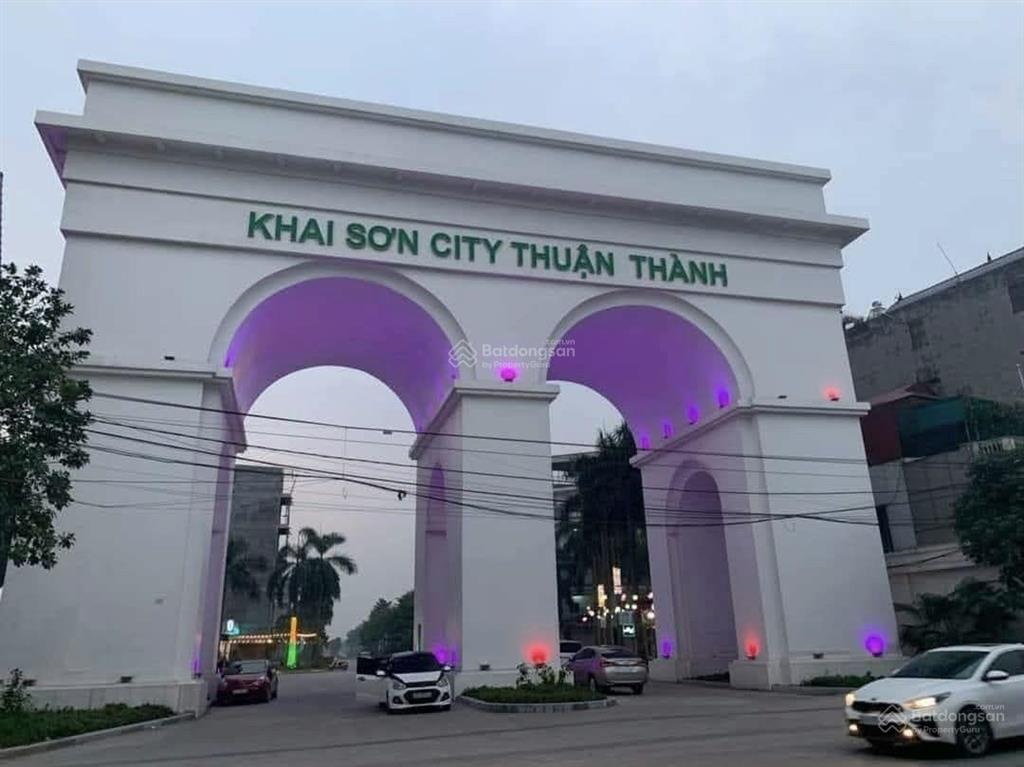 Bán 90m2 kđt khai sơn, xuân lâm, thuận thành, đường 20m, mặt tiền 5m, nhìn vườn hoa, giá 65 triệu