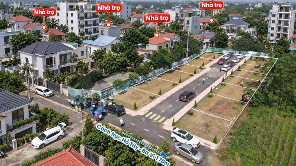 Cắt lỗ do không gồng được lãi ngân hàng bán cắt lỗ 100m2 đất nằm gần đại học quốc gia
