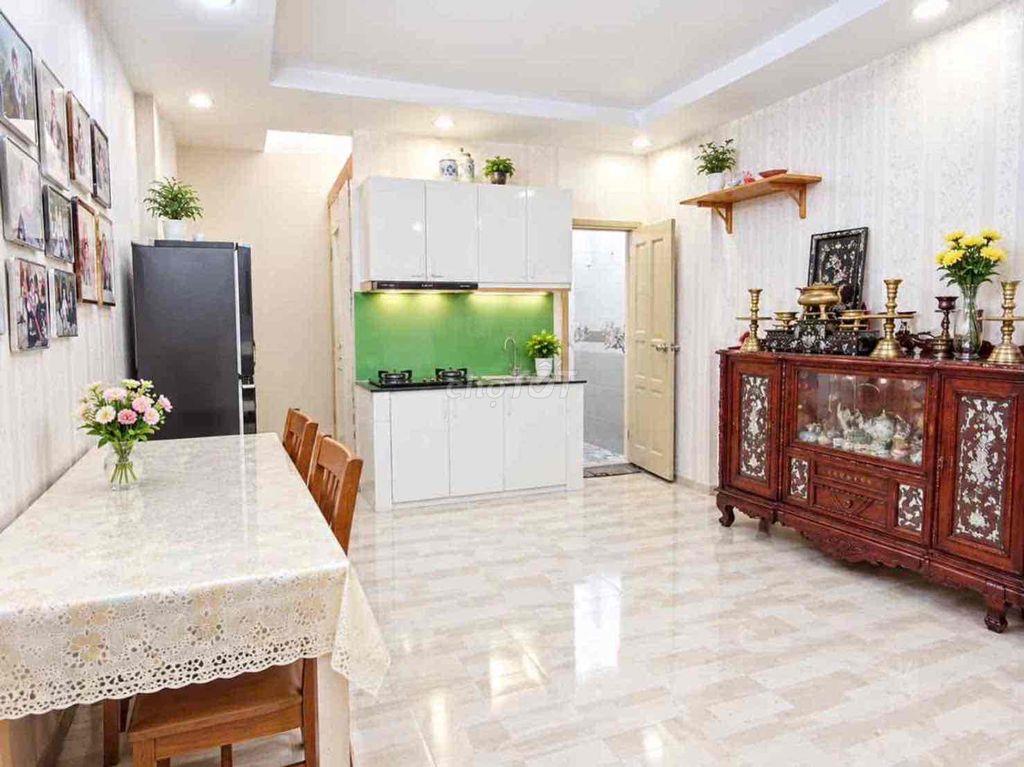 Phan Văn Trị 2.xT .Lô Góc Hẻm 3G .Nhà Mới Ở Luôn. Ngay chợ c