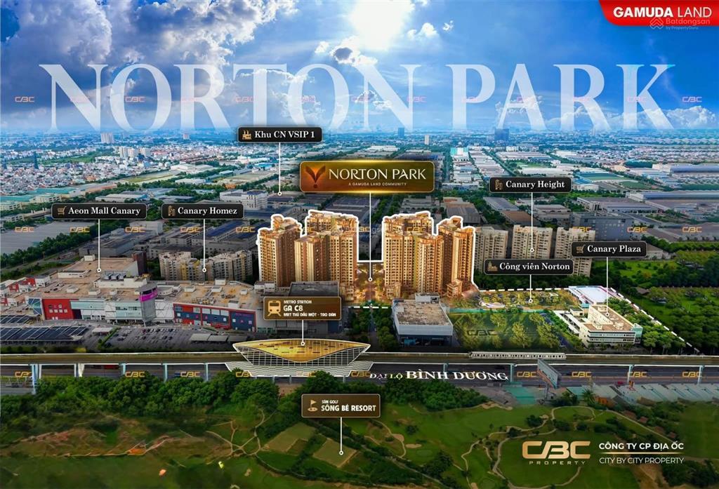 Chính thức mở bán norton park chỉ 330tr sở hữu ngay trong 3 năm không cần phải thanh toán