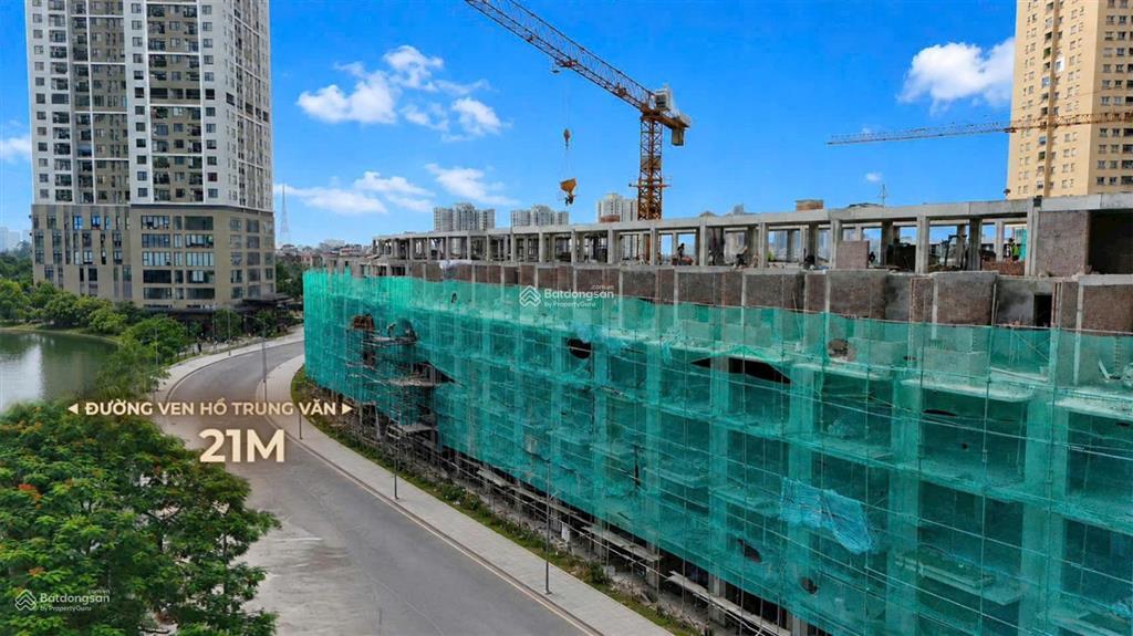 Giá tốt bảng hàng trực tiếp cđt 28.8 tỷ sở hữu ngay lk 80m2, xây 6 tầng ngay hồ trung văn
