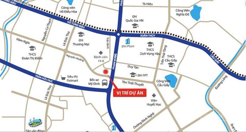 Không thương lượng 69 triệu/1m chốt giá 5.1 tỷ 2 ngủ, 2wc view cực thoáng mỹ đình plaza2