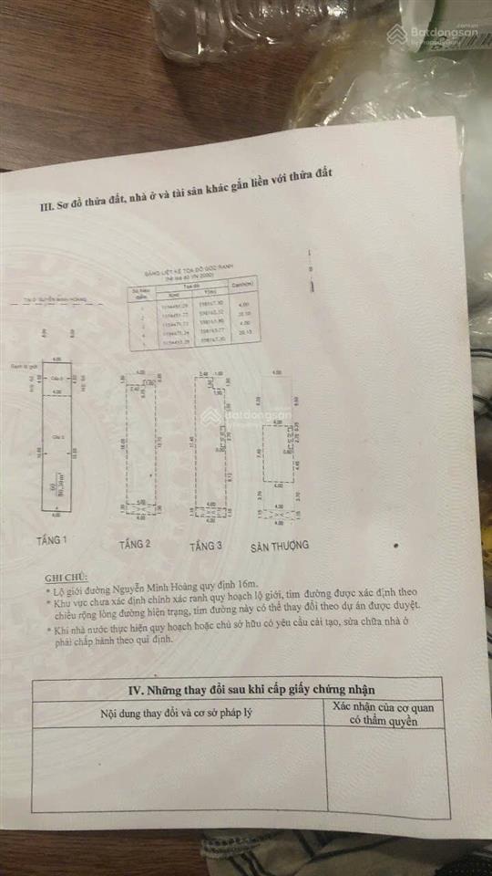 Bán nhà mặt tiền nguyễn minh hoàng k300 4x20m. 4 tầng giá rẻ như hẻm chỉ 14 tỷ