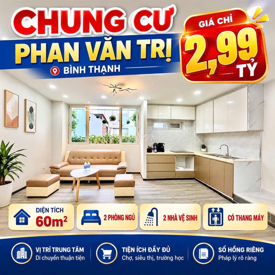 Bán bất động sản, 60 m², Bình Thạnh