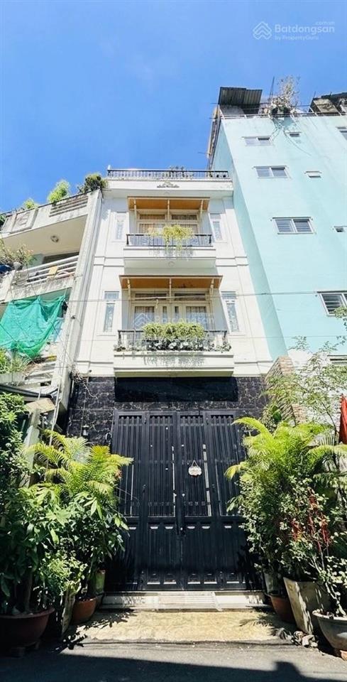 Phú nhuận hẻm xe hơi thông nhà 4 tầng đẹp ngang 4.8 m 7 tỷ