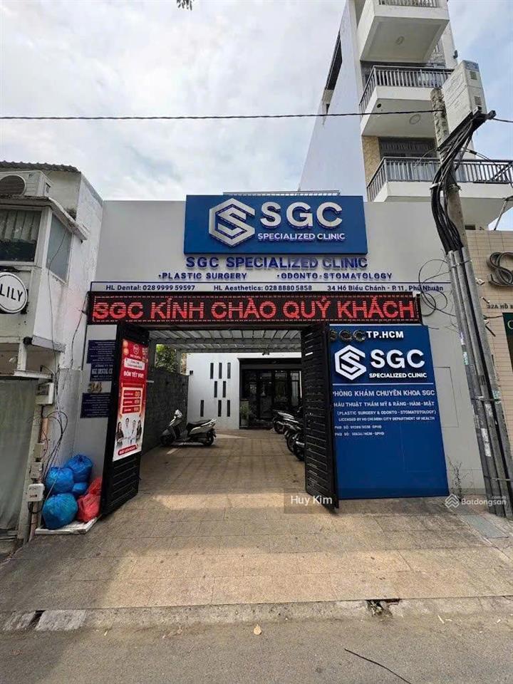 Bán nhà 5t mt 34 hồ biểu chánh, phú nhuận (6.8x36m 247.7m2, nở hậu), giảm còn 63 tỷ tl