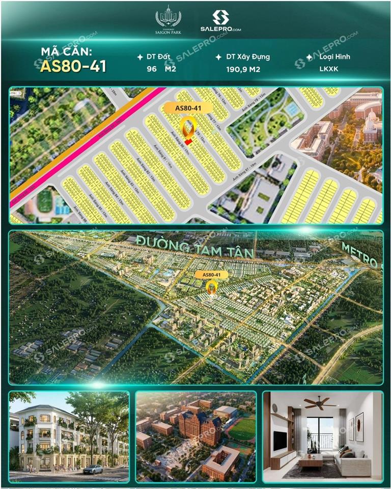 Kính gửi Anh/Chị thông tin căn:🔹 Mã căn: AS80-41 NHÀ PHỐ XẼ KHE VINHOMÉS HỐC MÔN