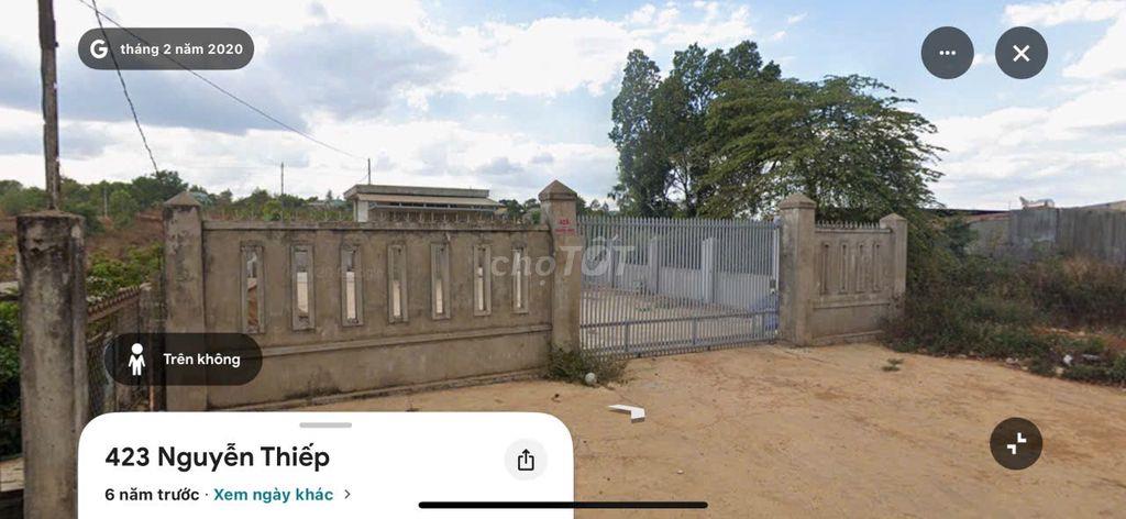 CHÍNH CHỦ BÁN ĐẤT MẶT TIỀN NGUYỄN THIẾP DIỆN TÍCH 400m2