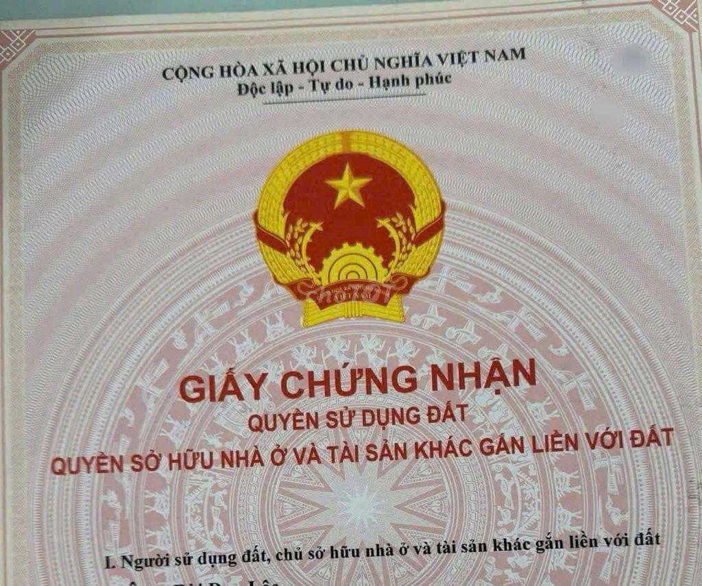 Ngân hàng BIDV phát mãi miếng đất thổ cư.