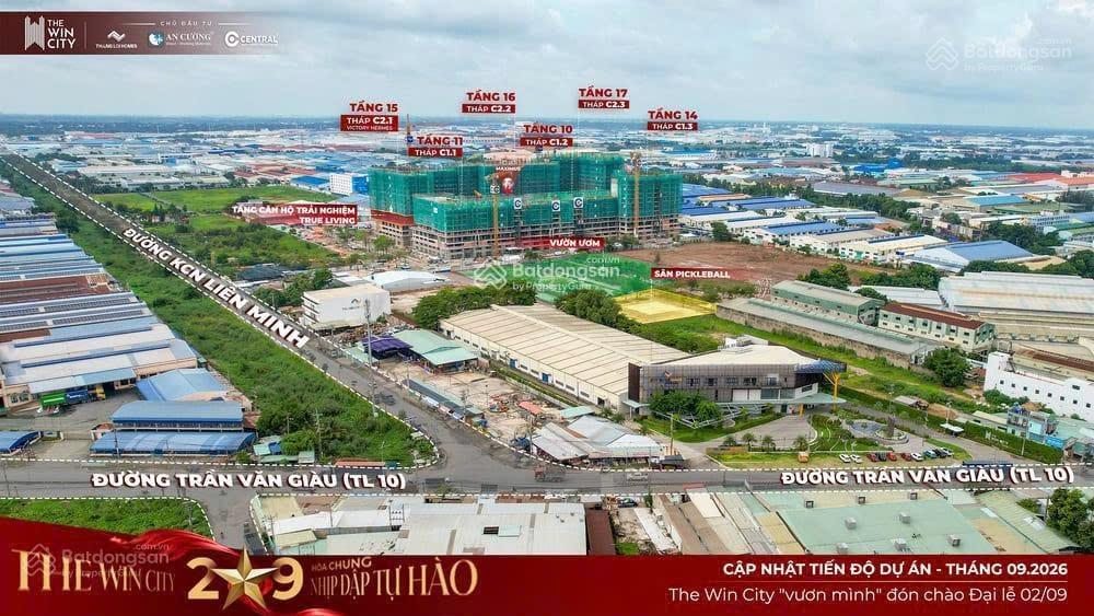 Tạm biệt nỗi sợ lãi suất chỉ 260 triệu sở hữu căn hộ kế bên bình chánh, không trả nợ đến 2028