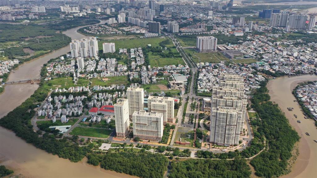 Bán nhà mặt tiền đường 20m nguyễn lương bằng nối dài kdc the era town, dt 5x18, xây 4 tầng