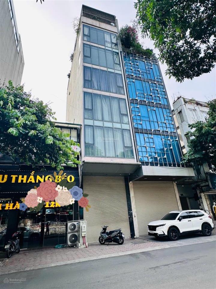 Bán nhà mặt phố nguyễn khang 99m² 8 tầng thang máy mặt tiền 4.7m giá 45 tỷ cầu giấy