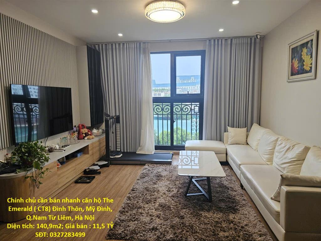 Chính chủ cần bán nhanh căn hộ The Emerald ( CT8) Đình Thôn, Mỹ Đình, Q.Nam Từ Liêm, Hà