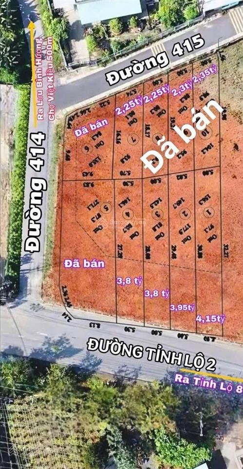 Hiếm có 1 lô giá chỉ 2 tỷ block mặt tiền tỉnh lộ 2