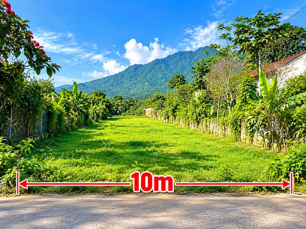Bán đất nghỉ dưỡng view núi ba vì giá chỉ 4,5 tỷ, thấp hơn khu vực 30%