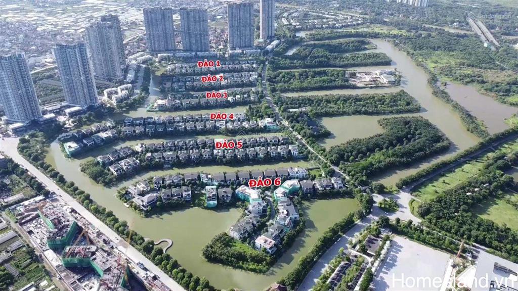 Bán biệt thự đảo song lập grand ecopark 270m² full nội thất, vị trí đẹp, đẳng cấp sống xanh