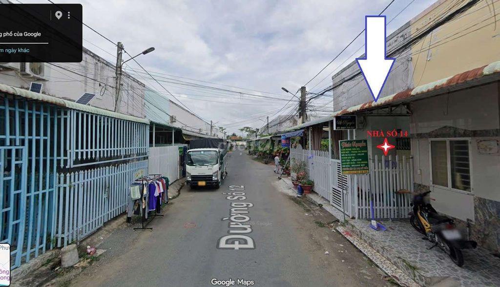 Nhà chính chủ, đường số 12 trục chính
