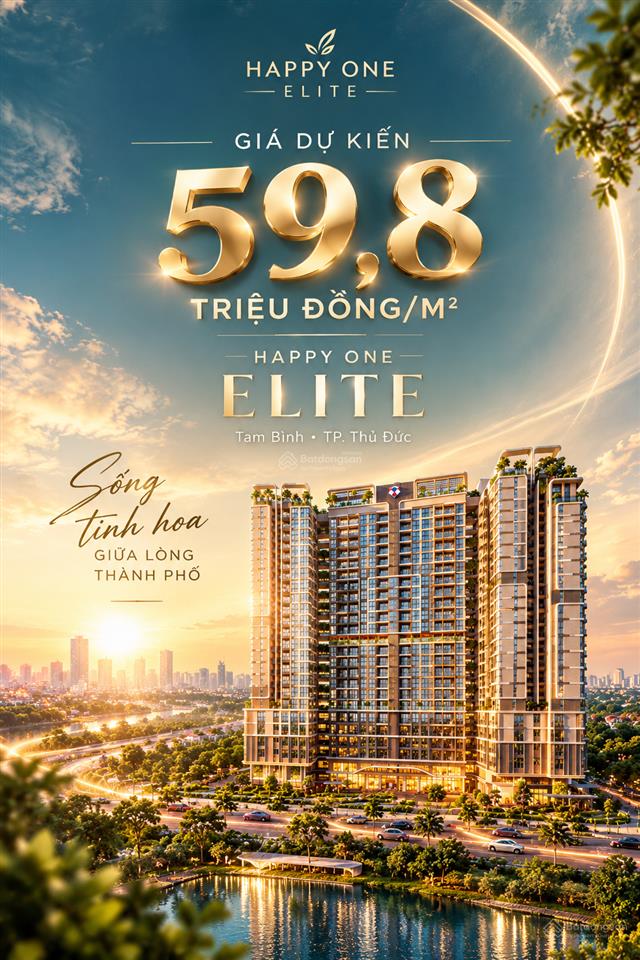 Happy one elite 3 phút kết nối trục phạm văn đồng tâm điểm an cư tại tp. thủ đức