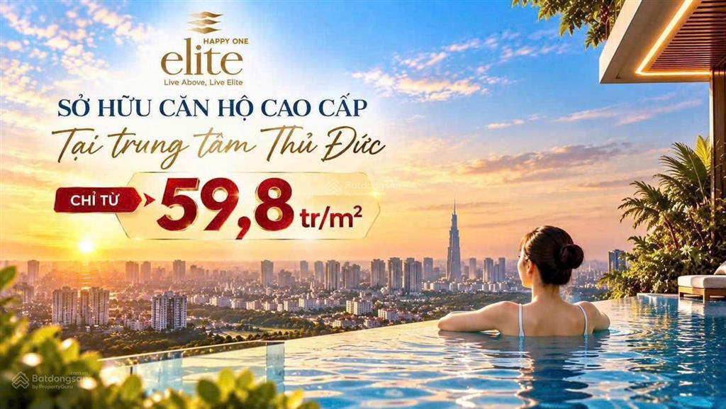Officetel happy one elite không gian đa năng, giá trị đa chiều