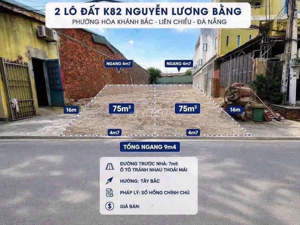 Về giá sụp hầm chỉ 3,8 tỷ/1 lô còn bớt- 75m2 bên hông ĐH Bách Khoa