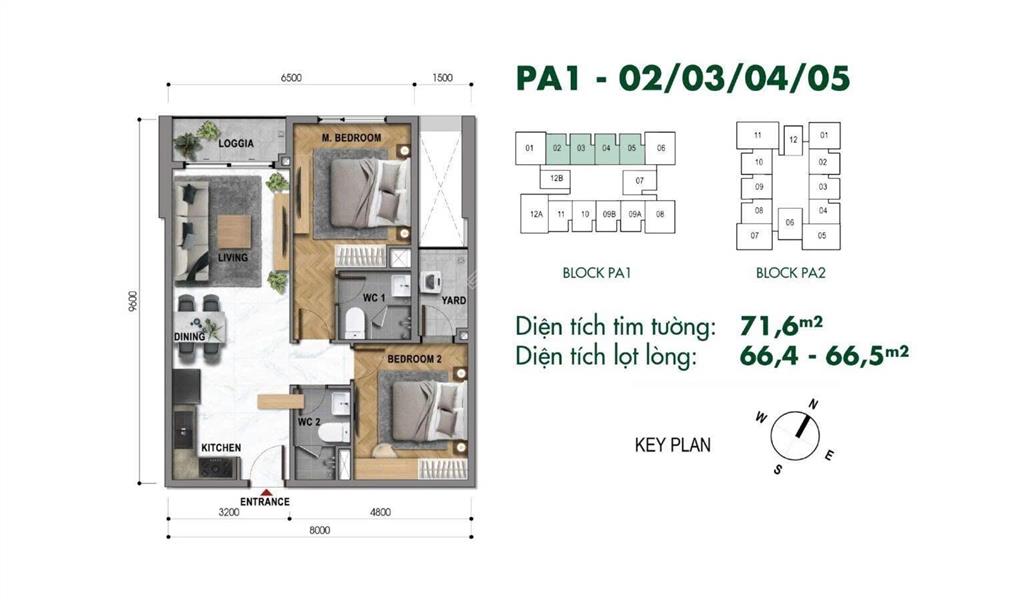 Bán căn hộ 2pn the park avenue đường 3/2 quận 11 cũ. giá tốt 6,6 tỷ đã vat
