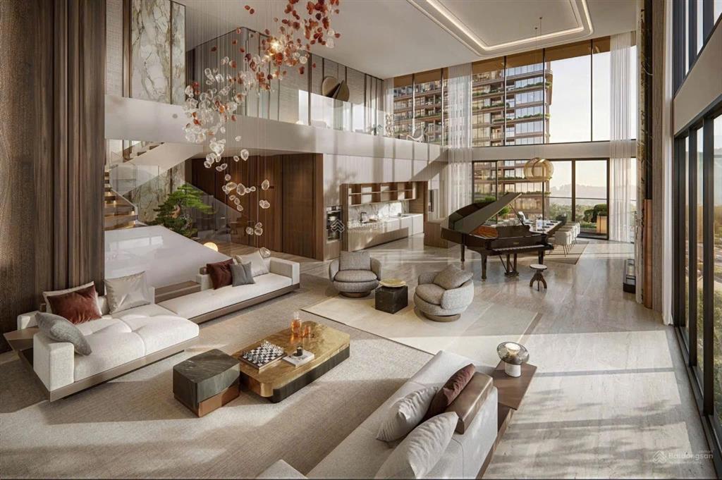 Căn độc quyền, phiên bản giới hạn tại the magnolia, penhouse duplex, dt 596m2, 3 mặt view sông