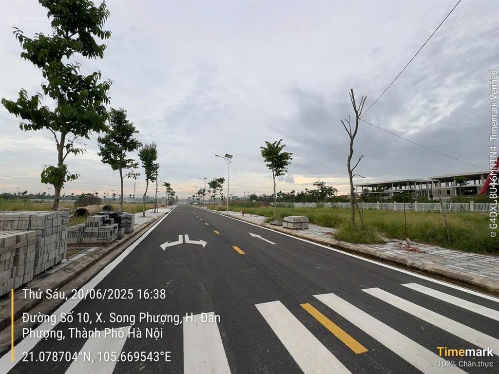 Bán lô góc 1388m2 tại cụm công nghiệp song phượng, đan phượng, giá chỉ 18,5 triệu / m2