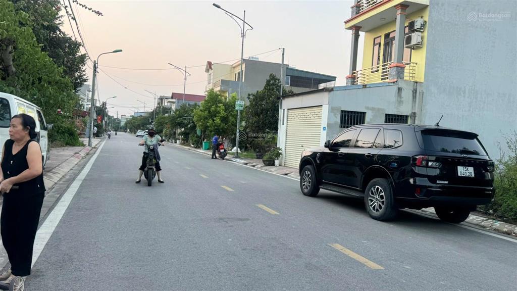 Cực rẻ 97m2 đất mặt đường khu phân lô lương quán, nam sơn, an dương, chỉ 3,05 tỷ