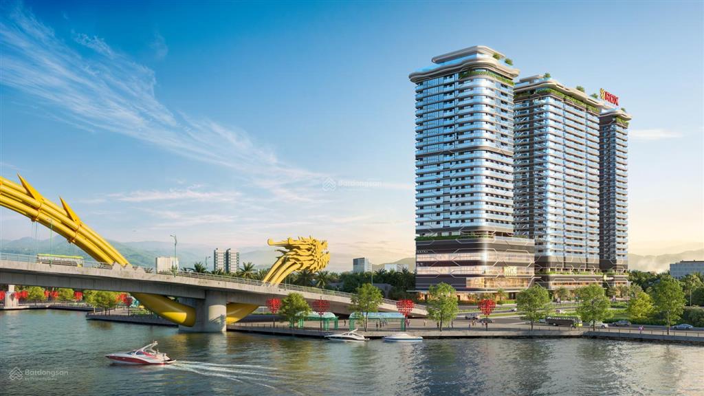 Căn góc 2pn the legend đà nẵng view cầu rồng, sông hàn nội thất bàn giao cao cấp