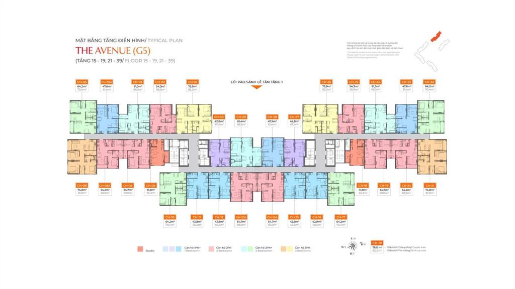 Cần tiền bán gấp cắt lỗ 500tr căn 1pn +1 toà g6 sola park không view nghĩa trang tầng trung
