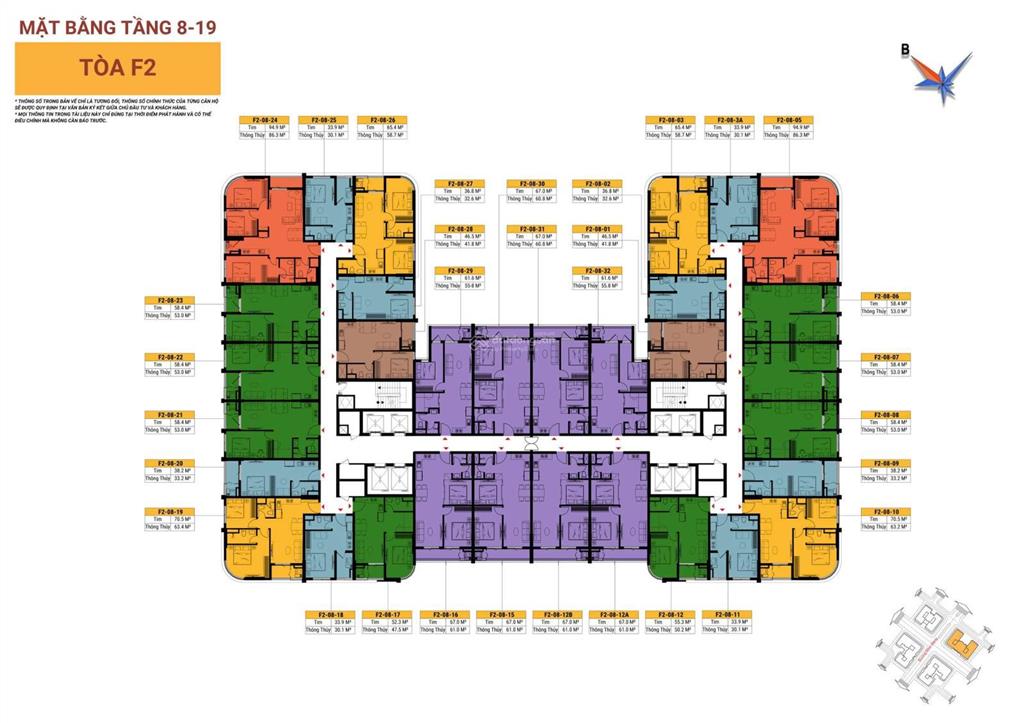 Căn hộ stu tại fours tower, 1,968 tỷ, 32m2 hàng hiếm ở hòa quý, đà nẵng