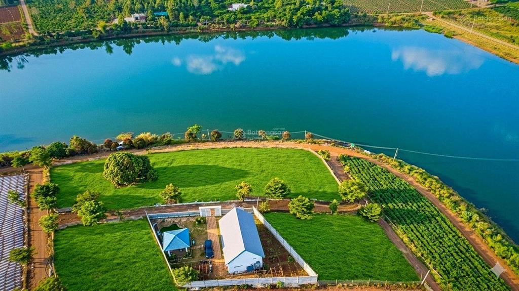 Bán đất tặng nhà vườn view hồ phúc hưng, 741 m², 3pn, mt nhựa 8 m, giá 2,5 tỷ