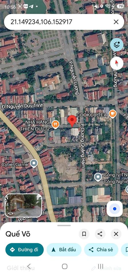Em gái cần bán biệt thự khu sinh thái. tổ dân phố nghiêm thôn phường quế võ diện tích 182m mặt tiền