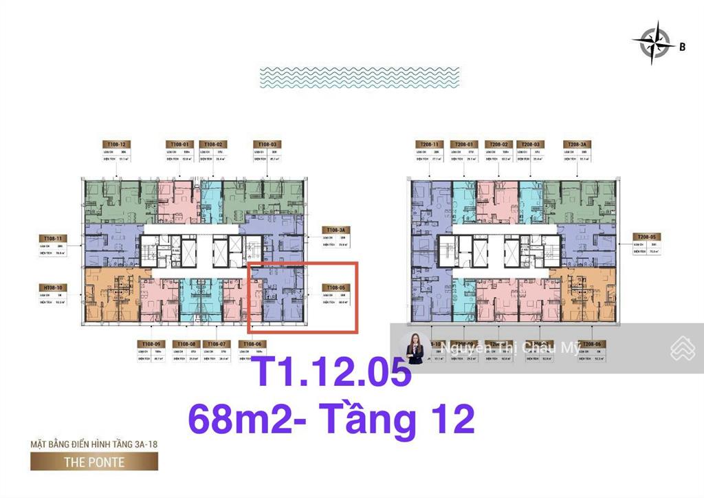 2pn tầng 12 view sông biển bán đảo hướng đông vay ân hạn lãi 01/2027 sun ponte ms châu mỹ