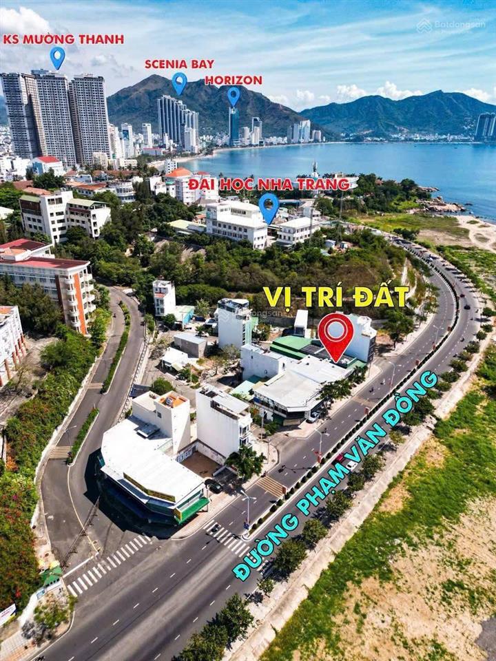 Bán đất tđc hòn đỏ vị trí đẹp sát đường phạm văn đồng, cung đường đẹp nhì tp nha trang