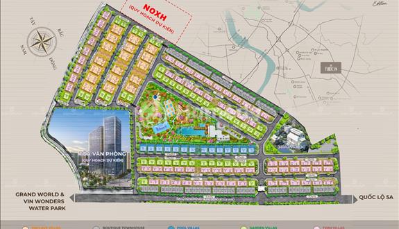 Đợt 1 chỉ 14 căn Đơn lập bể bơi riêng/341 căn The Fulton - Capital Land tại Vinhomes Ocean Park
