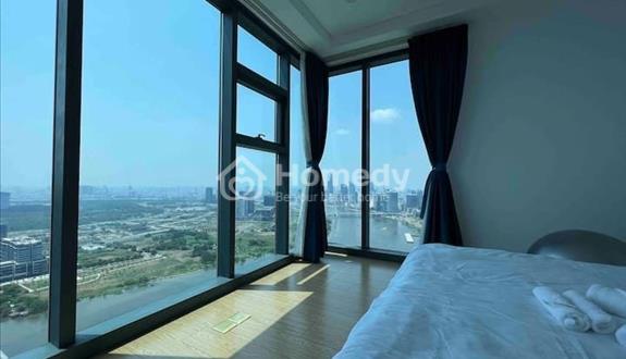 Bán Căn Hộ SUNWAH Pearl (WH-10) , 02PN, View Trực Diện Sông và Bitexco - Siêu Siêu Thoáng Đẹp.