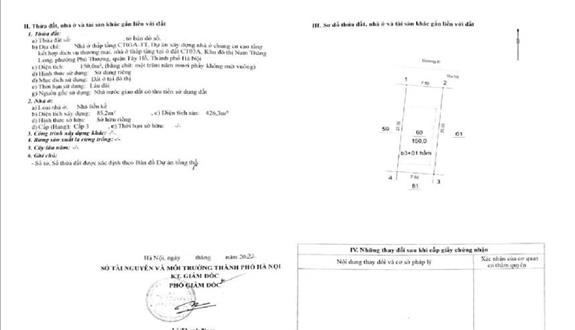 Biệt thự liền kề sunshine Ciputra 150M2 giá 57TY 0382 276***